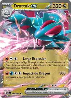 Carte Pokémon Drattak-ex 114 — Aventures Ensemble