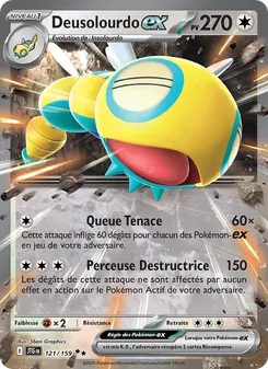 Carte Pokémon Deusolourdo-ex 121