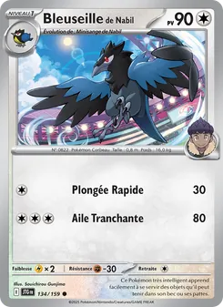 Carte Pokémon Bleuseille de Nabil 134 — Aventures Ensemble