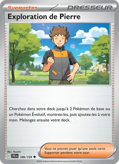 Carte Pokémon Exploration de Pierre 146