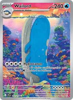 Carte Pokémon Wailord 162
