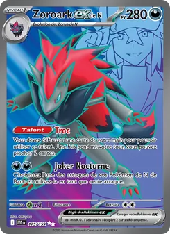 Carte Pokémon Zoroark-ex de N 175