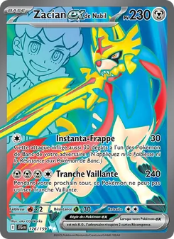 Carte Pokémon Zacian-ex de Nabil 176