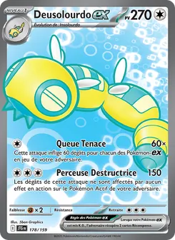 Carte Pokémon Deusolourdo-ex 178