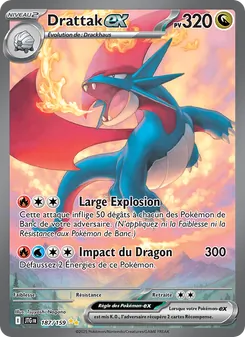 Carte Pokémon Drattak-ex 187 — Aventures Ensemble