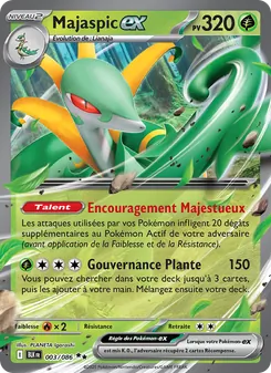 Carte Pokémon Majaspic-ex 003 — Foudre Noire