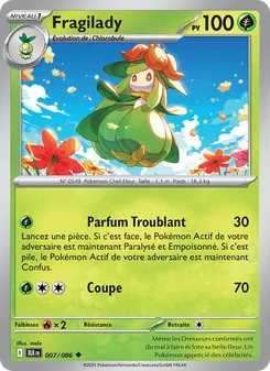 Carte Pokémon Fragilady 007 — Foudre Noire
