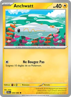 Carte Pokémon Anchwatt 030 — Foudre Noire