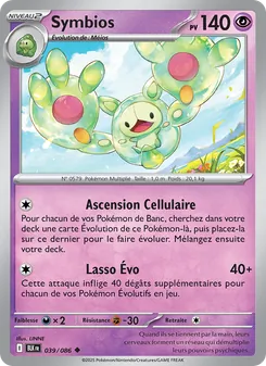 Carte Pokémon Symbios 039 — Foudre Noire