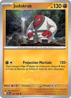 Carte Pokémon Judokrak 050 — Foudre Noire