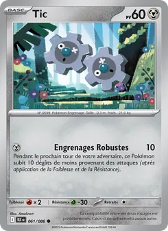 Carte Pokémon Tic 061