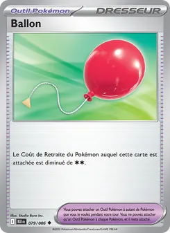 Carte Pokémon Ballon 079 — Foudre Noire