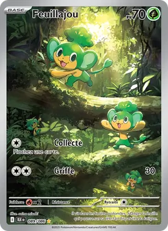 Carte Pokémon Feuillajou 089 — Foudre Noire