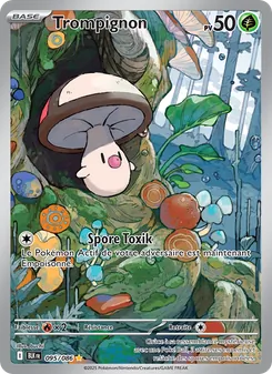 Carte Pokémon Trompignon 095 — Foudre Noire