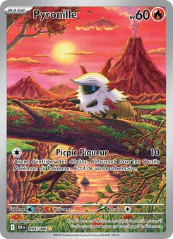 Carte Pokémon Pyronille 099 — Foudre Noire