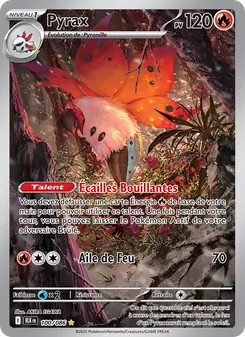 Carte Pokémon Pyrax 100 — Foudre Noire