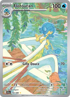 Carte Pokémon Flotoutan 102 — Foudre Noire