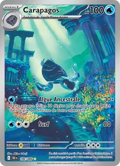 Carte Pokémon Carapagos 106 — Foudre Noire