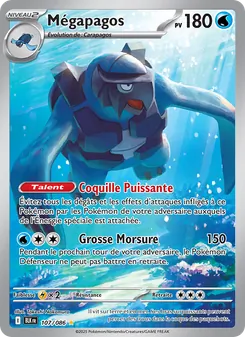 Carte Pokémon Mégapagos 107 — Foudre Noire