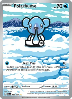 Carte Pokémon Polarhume 109 — Foudre Noire
