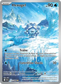 Carte Pokémon Hexagel 111 — Foudre Noire
