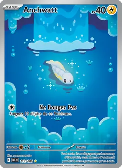 Carte Pokémon Anchwatt 113 — Foudre Noire