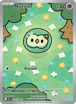 Carte Pokémon Nucléos 118 — Foudre Noire