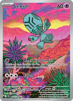Carte Pokémon Lewsor 120 — Foudre Noire
