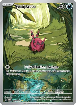 Carte Pokémon Venipatte 132 — Foudre Noire