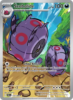 Carte Pokémon Scobolide 133 — Foudre Noire