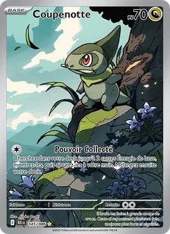 Carte Pokémon Coupenotte 145 — Foudre Noire