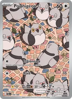 Carte Pokémon Poichigeon 148 — Foudre Noire