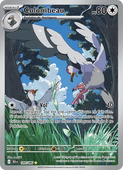 Carte Pokémon Colombeau 149 — Foudre Noire