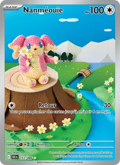 Carte Pokémon Nanméouïe 151 — Foudre Noire