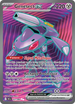 Carte Pokémon Genesect-ex 161 — Foudre Noire