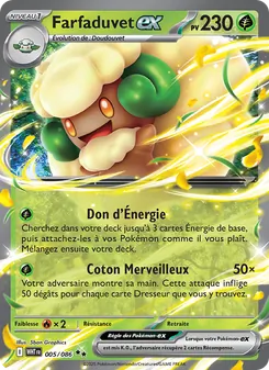 Carte Pokémon Farfaduvet-ex 005