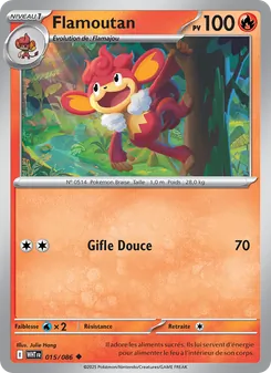 Carte Pokémon Flamoutan 015
