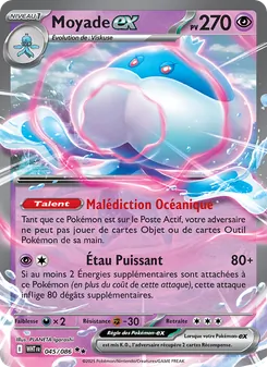 Carte Pokémon Moyade-ex 045