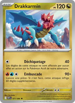 Carte Pokémon Drakkarmin 071