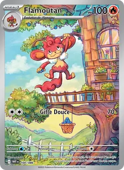 Carte Pokémon Flamoutan 100