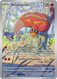 Carte Pokémon Aflamanoir 104