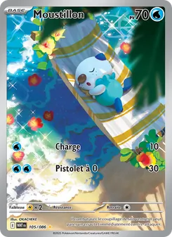 Carte Pokémon Moustillon 105