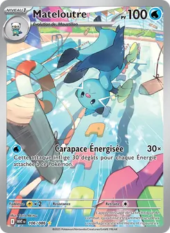 Carte Pokémon Mateloutre 106