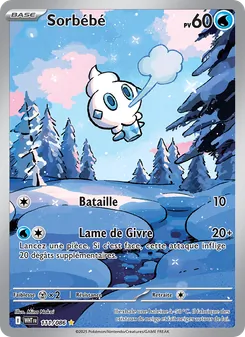 Carte Pokémon Sorbébé 111