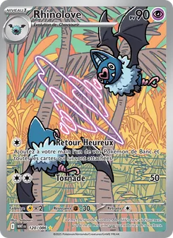 Carte Pokémon Rhinolove 120