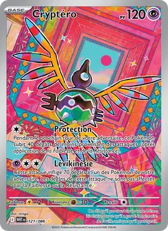 Carte Pokémon Cryptéro 121