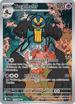 Carte Pokémon Tutankafer 123