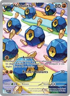 Carte Pokémon Nodulithe 127