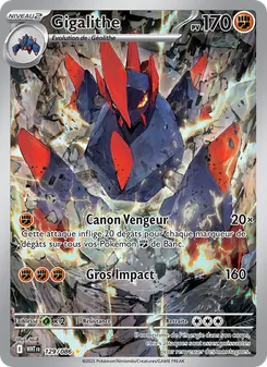 Carte Pokémon Gigalithe 129