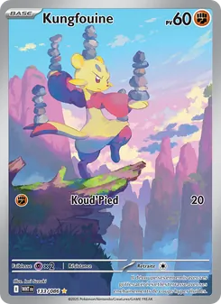 Carte Pokémon Kungfouine 133